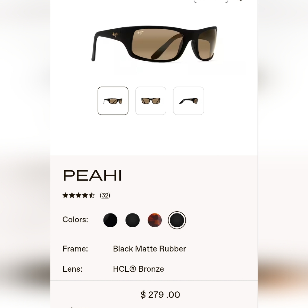 Maui Jim's Sunglasses Polarized